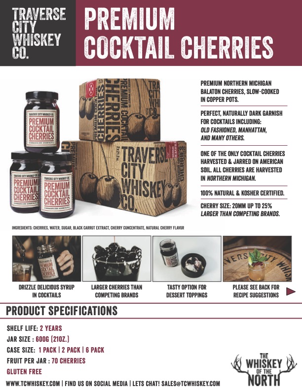Cocktail Cherry Sell Sheet