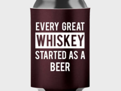 TC Whiskey Koozie - Maroon