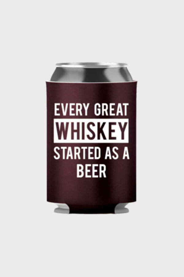 TC Whiskey Koozie - Maroon