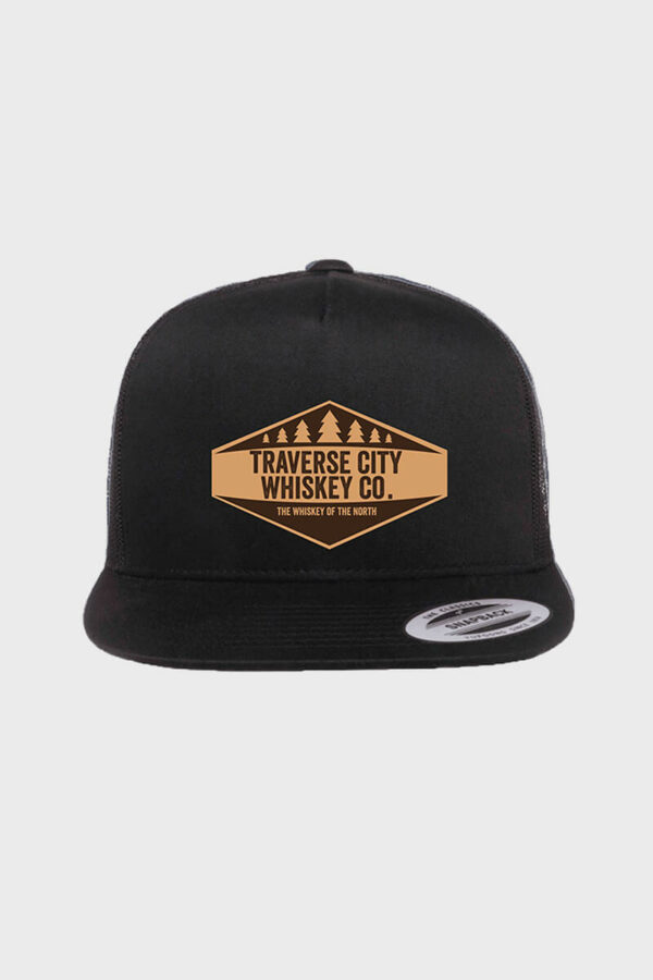 Snap Back Black Hat
