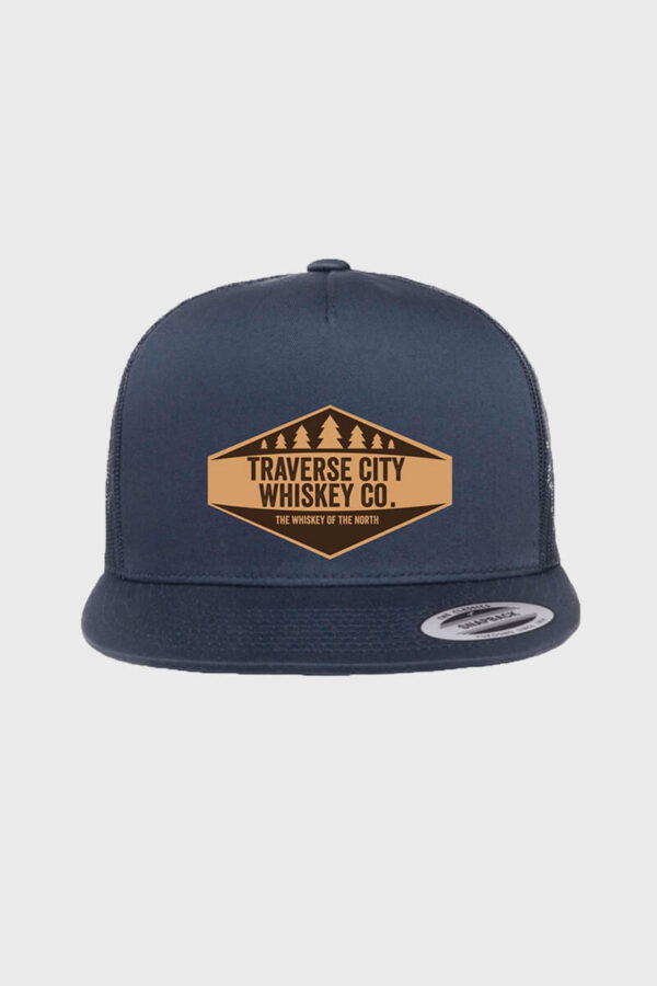 Snap Back Navy Hat
