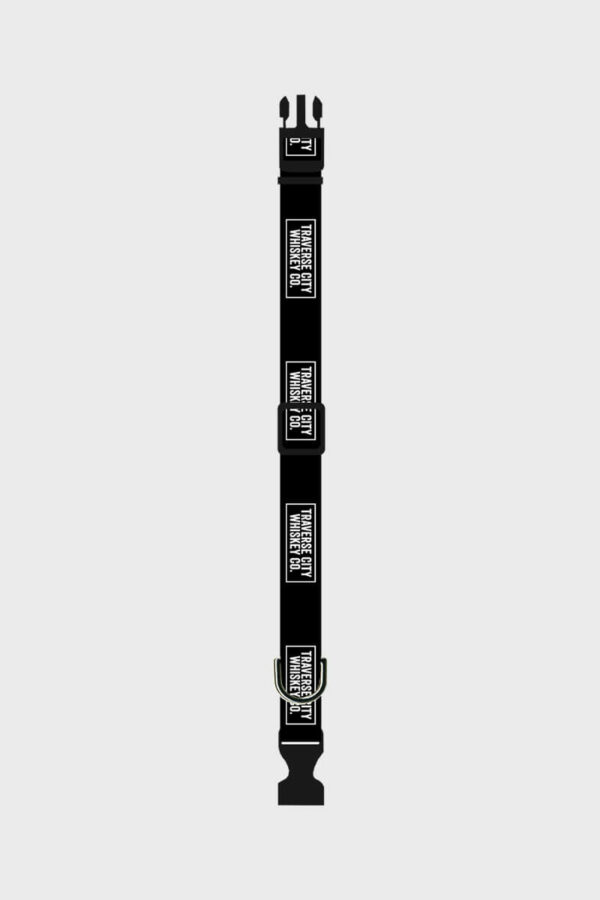 TC Whiskey Dog Collar - Black